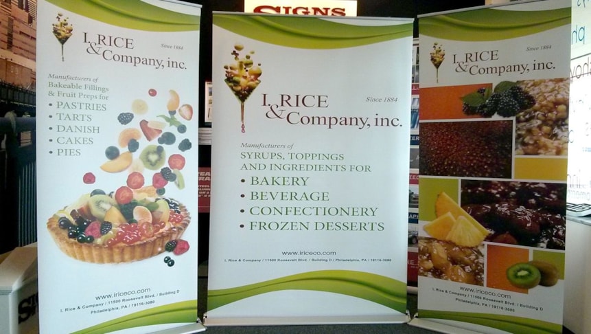 Retractable Banners, Pop-Up Banners and Stands